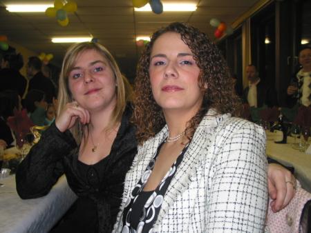 ma  fille Maryse et ma niéce Catherine
