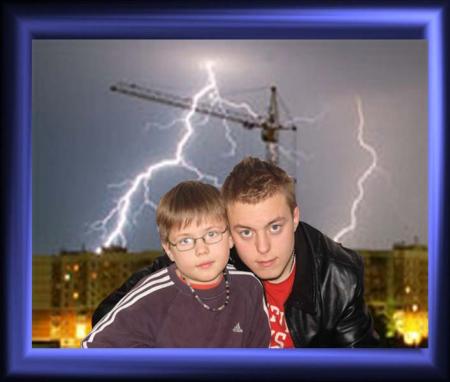 MON FILS ET MON PETITE FILS