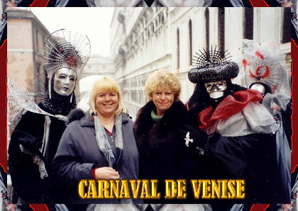 MON AMIE MARTINE ET MOI A VENISE