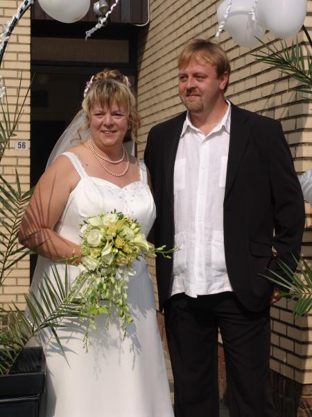La mariée et sont fils Mike